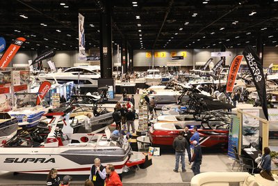Boats at the Chicago Boat Show