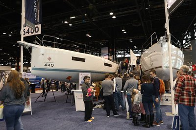 Sailboats at the show